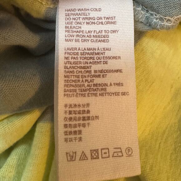 Free People We The Free Size Large Luca Crochet Striped Tunic Tank Top - Picture 8 of 8